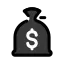 Payroll 3 icons8 money bag h64